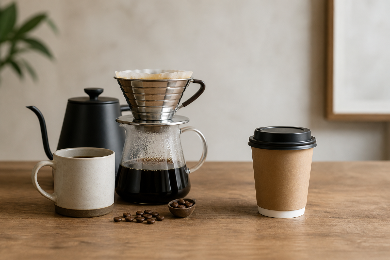 Cost Per Cup: Home Brewing vs. Café, With the Gear Counted